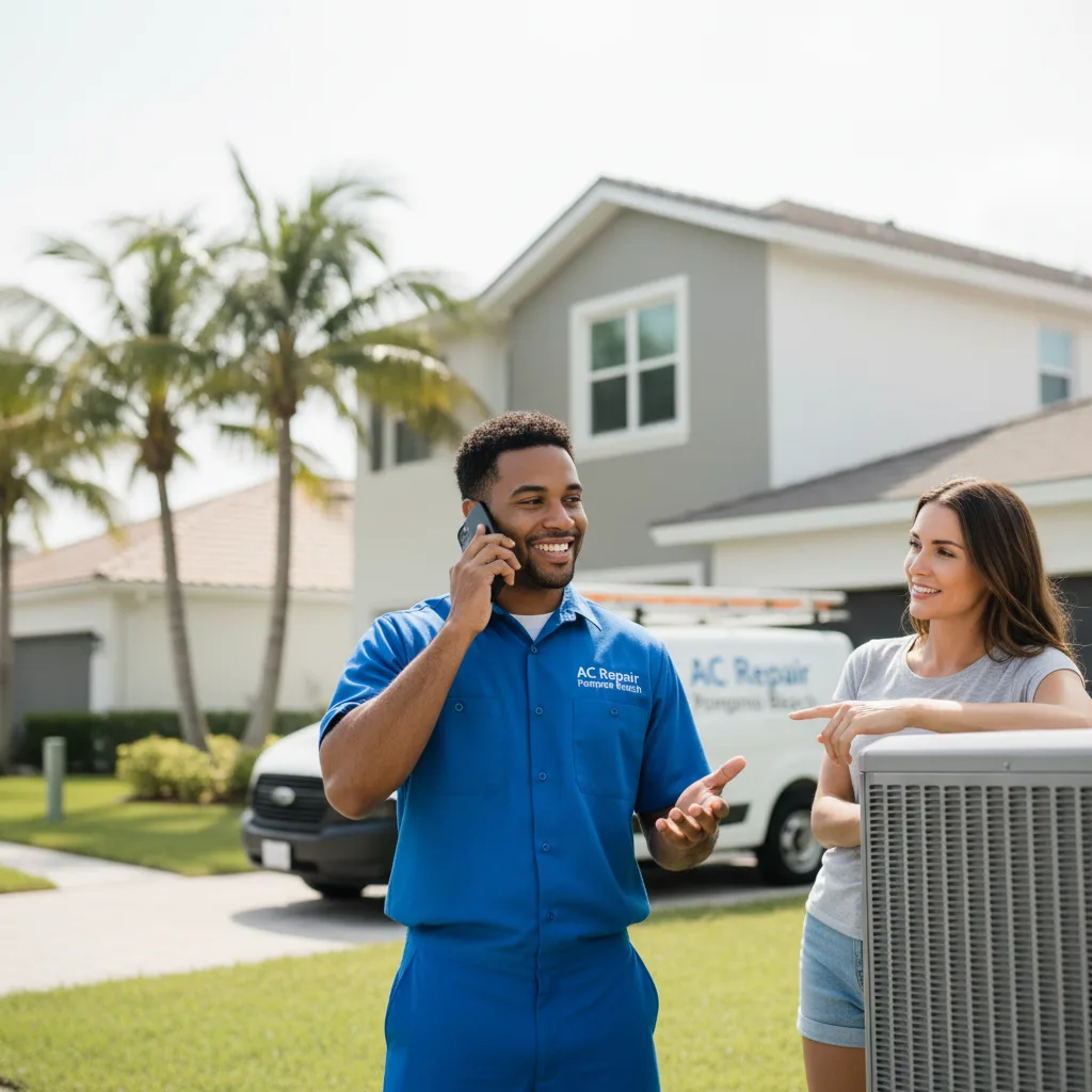 AC Repair Pompano Beach customer support in Lake Nebagamon
